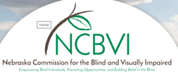 Nebraska Commission for the Blind and Visually Impaired logo
