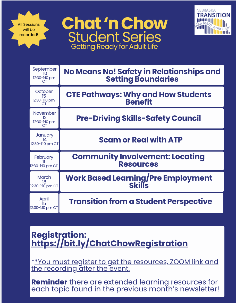 Register once and attend all sessions.
