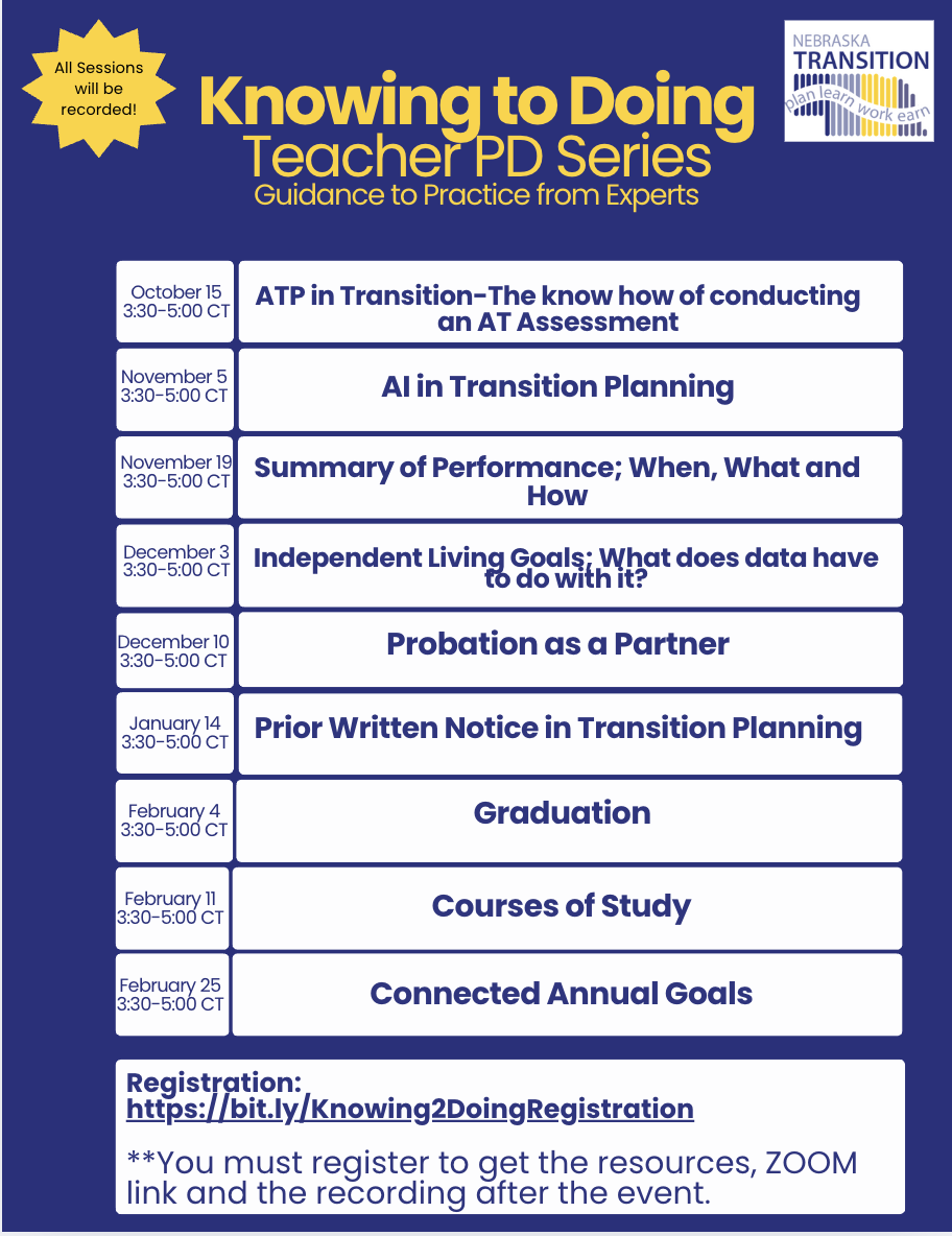 Register once and attend all sessions.