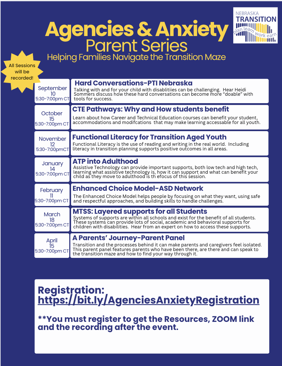 Register once and attend all sessions.